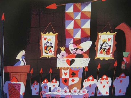 Blair's concept art for "Alice in Wonderland"
