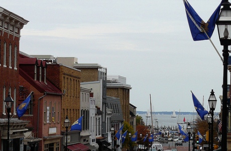 Main Street decked out for Navy week