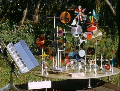 The solar powered toy designed by Charles and Ray Eames