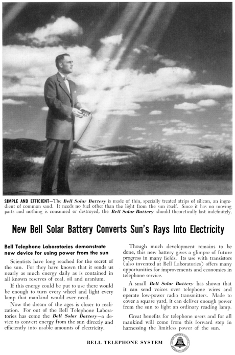 Bell Solar Panel Advertisement