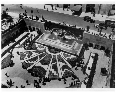 Rockefeller Center Circa 1943 